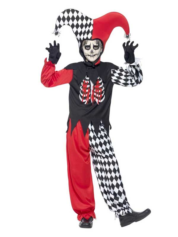 Blood Curdling Jester Costume | Spiveys Web