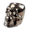 Mini Ceramic Skull Oil Burner (Available In Other Colours) - Image 3