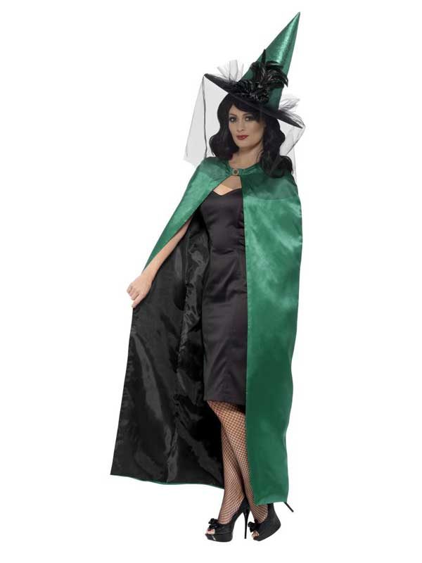 Deluxe Reversible Witch Cape (Available In Other Colours) | Spiveys Web