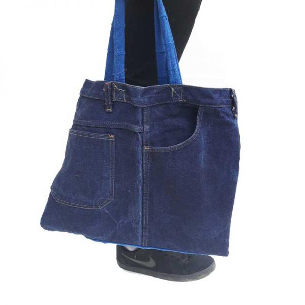 Babs Bags Range Denim Look Blue