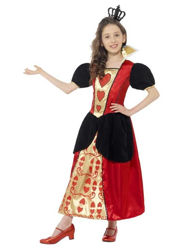 Queen Of Hearts Kids Costume