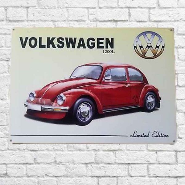 Metal Sign Valkswagen 1200L