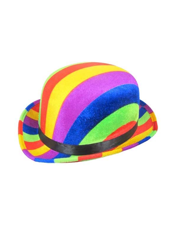 Rainbow Bowler Hat