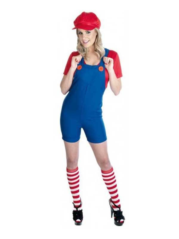 Blue Dungarees Costume