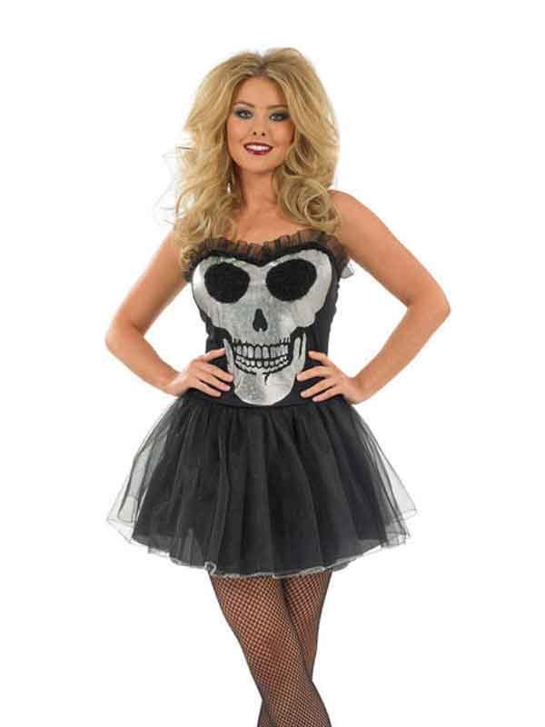 Glitz Skull Tutu Dress