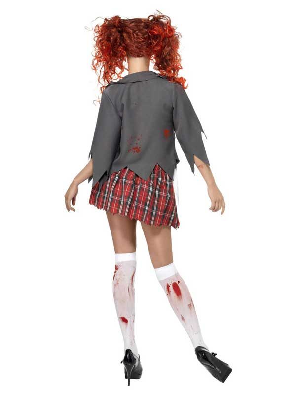 Zombie School Girl Costume - Image 3