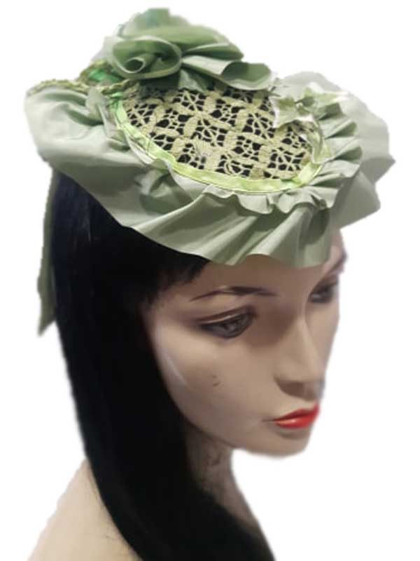 Forest Inspired Victorian Fascinator