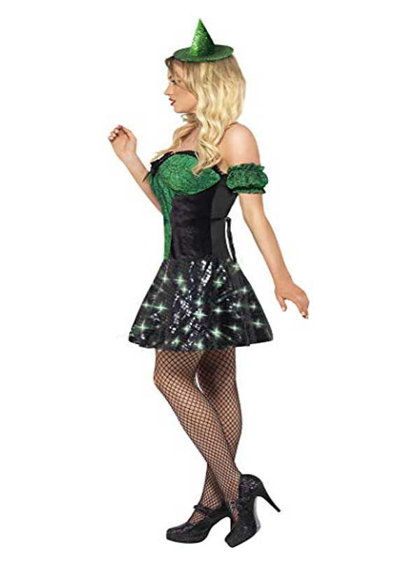 Sparkly Wicked Witch Costume - Image 3