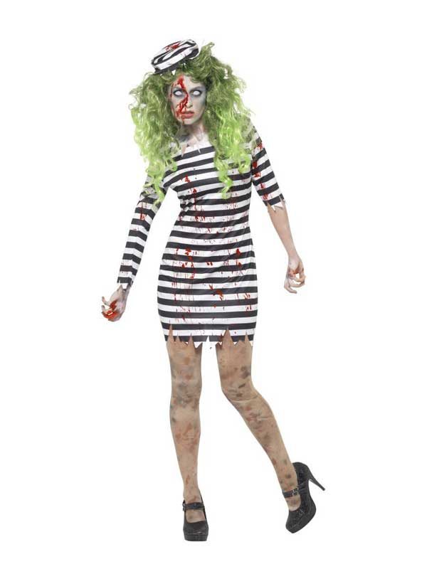 Zombie Jail Bird Costume