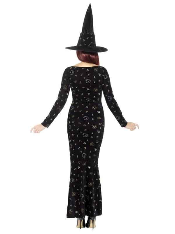 Deluxe Black Magic Ouija Witch Costume - Image 3