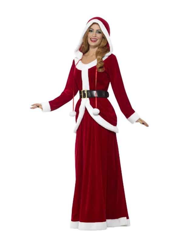 Deluxe Ms Claus Costume - Image 3