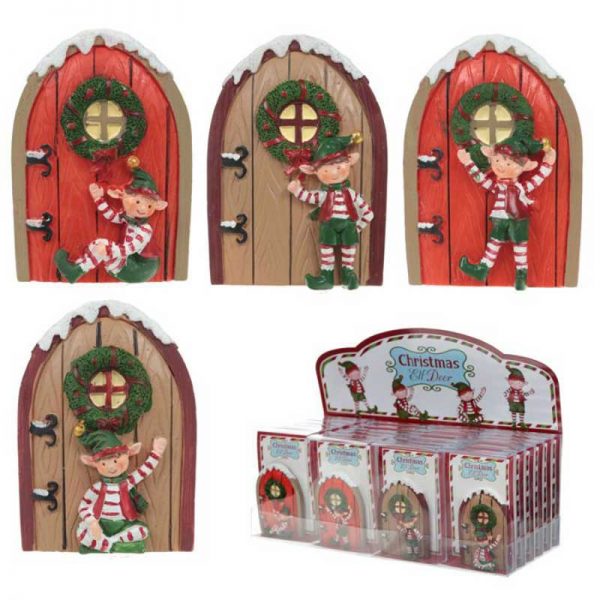 Mini Christmas Elf Doors (Different Styles Available)