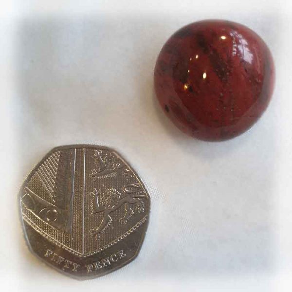 Tumble Polished Red Jasper Gemstone - Image 2