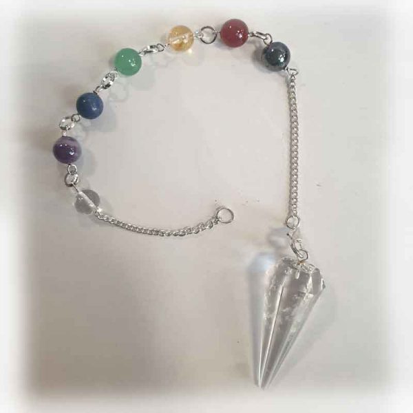 Quartz Chakra Pendulum