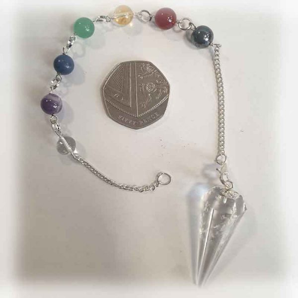 Quartz Chakra Pendulum - Image 3