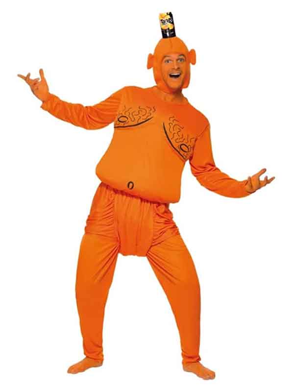 Tango Man Padded Costume with Top, Trousers and Head Piece - 2 Sizes