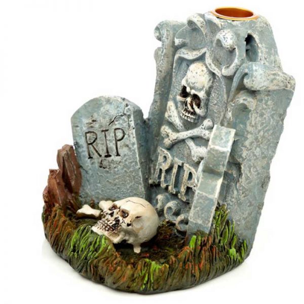 Backflow Incense Burner, RIP Tombstone - Image 3