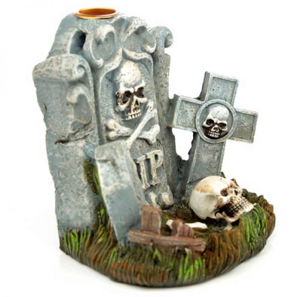 Backflow Incense Burner, RIP Tombstone - Image 5