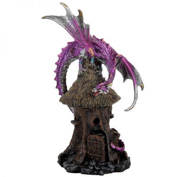 Dark Legends Woodland Spirit LED Dragon - Thatch Cabin