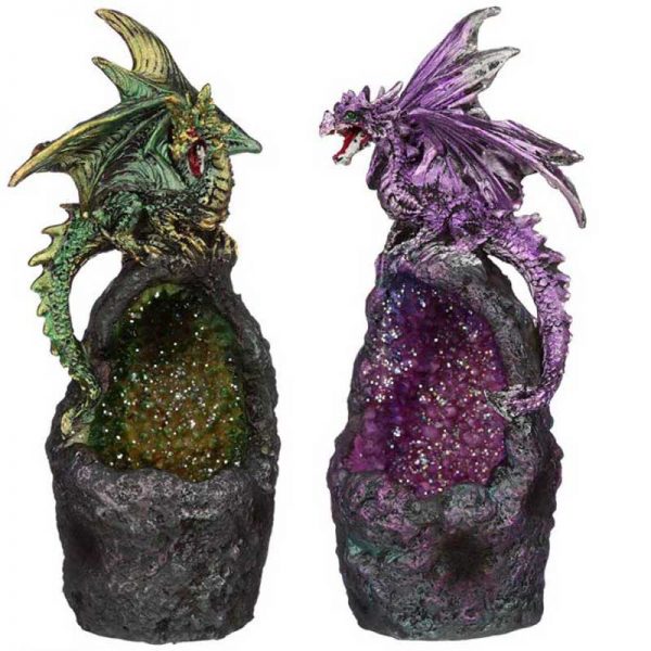 Dark Legends Crystal Cavern LED Dragon (Sold Separately)