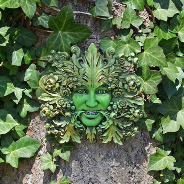 Green Mistress Garden Wall Plaque, The Greenwood Tree - Image 3