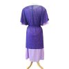 Purple 2 Piece Vintage Dress - Image 3