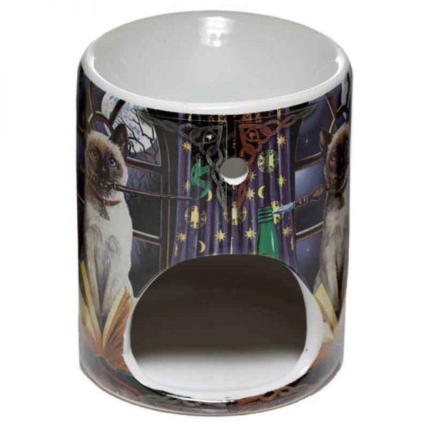 Lisa Parker Ceramic Hocus Pocus Cat Oil Burner - Image 3