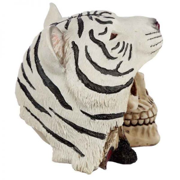 White Tiger Headdress Skull - Image 3