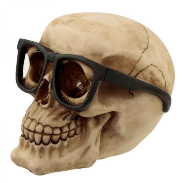 Skull Wearing Glasses