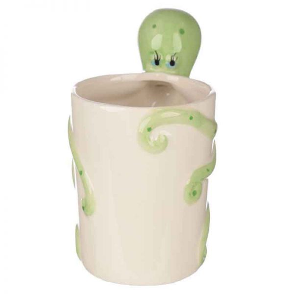 Lisa Parker Octopus Ceramic Shaped Handle Mug - Image 2