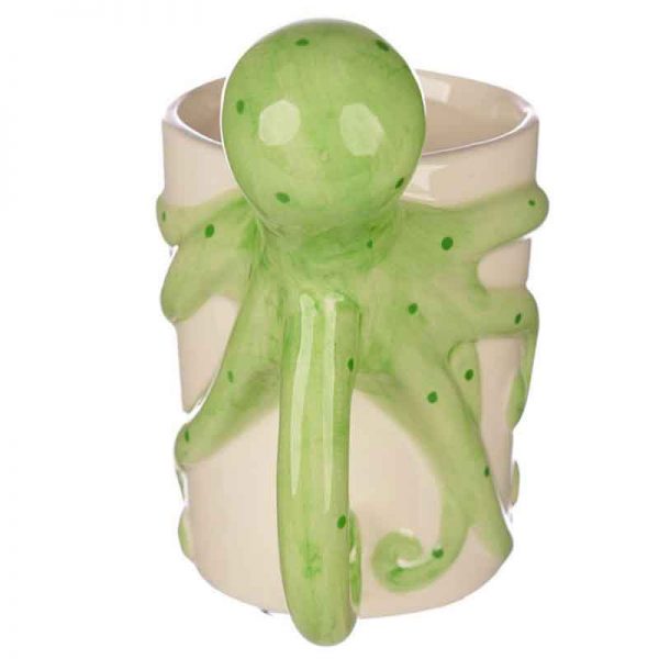 Lisa Parker Octopus Ceramic Shaped Handle Mug - Image 4