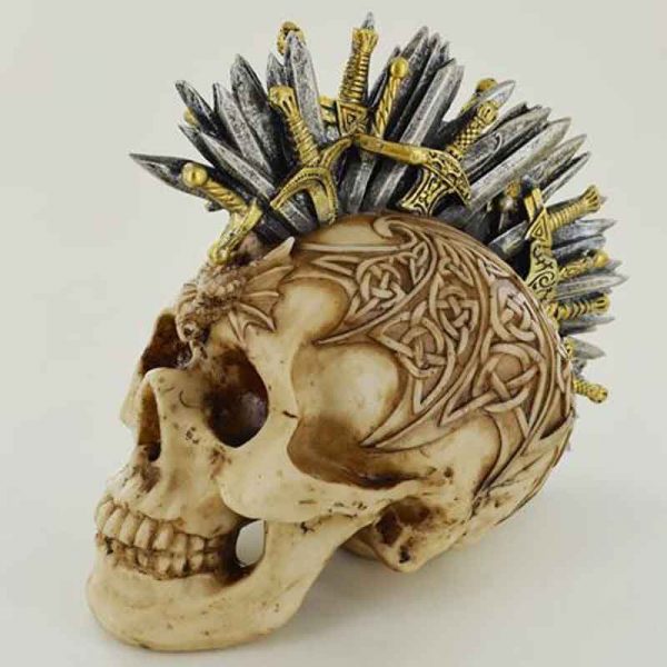 Sword Mohawk Skull