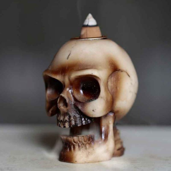 Backflow Incense Burner Little Skull - Image 2