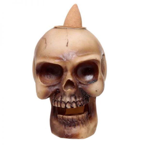 Backflow Incense Burner Little Skull