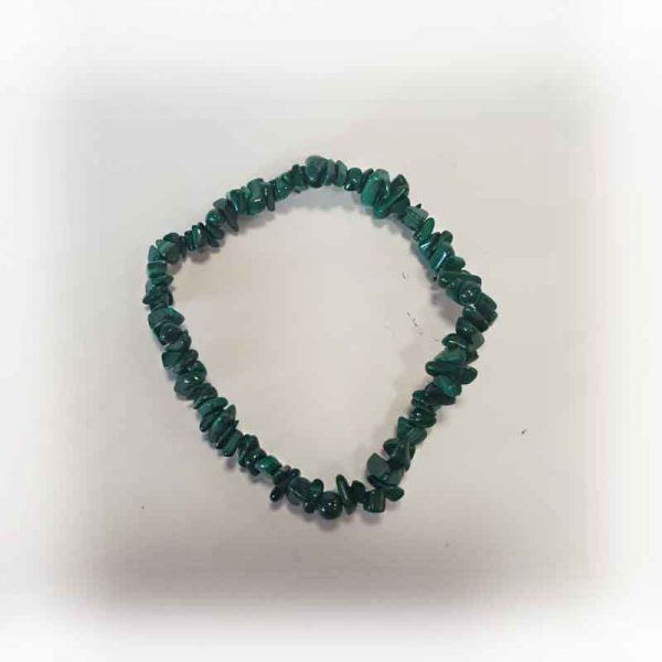 Malachite Chip Bracelet