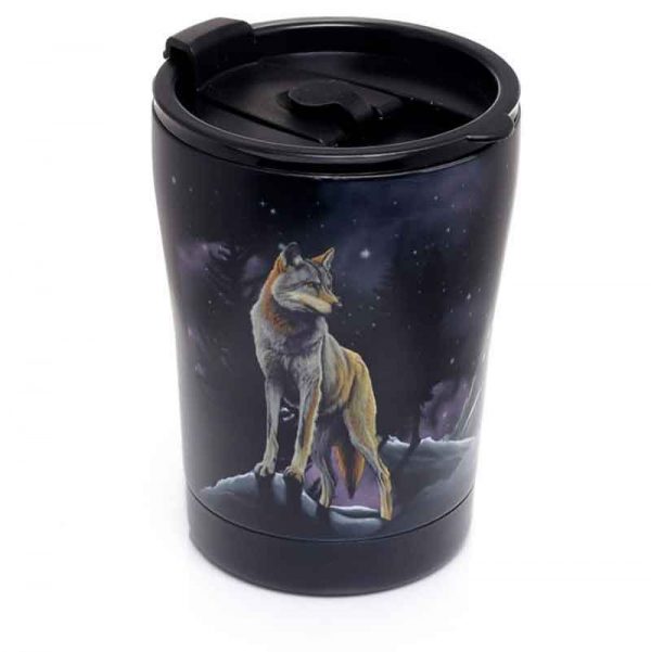 Protector of the North Wolf Reusable Stainless Steel Hot & Cold Thermal Insulated Food & Drink Cup