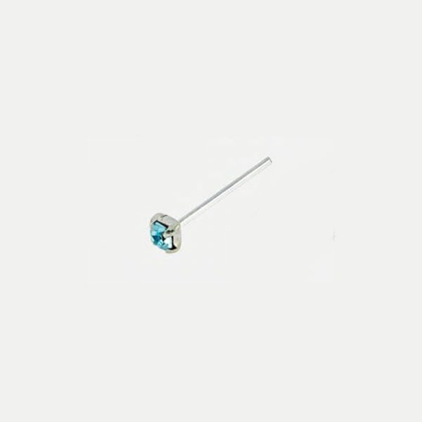 Sterling Silver Square Clawset Nose Pins (Sold Separately) - Image 5