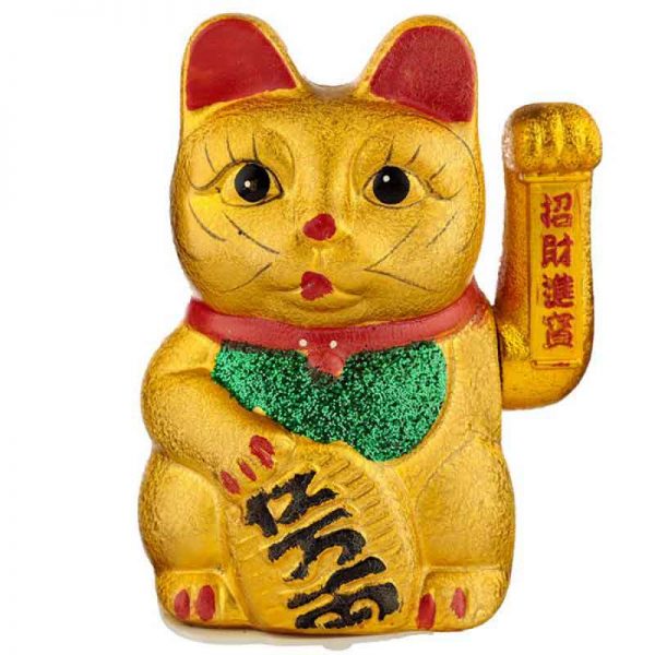 Maneki Neko Lucky Waving Cat (Medium) - Image 2