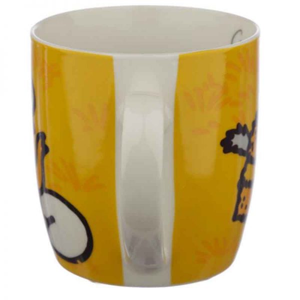 Orange Simon's Cat Porcelain Mug - Image 4