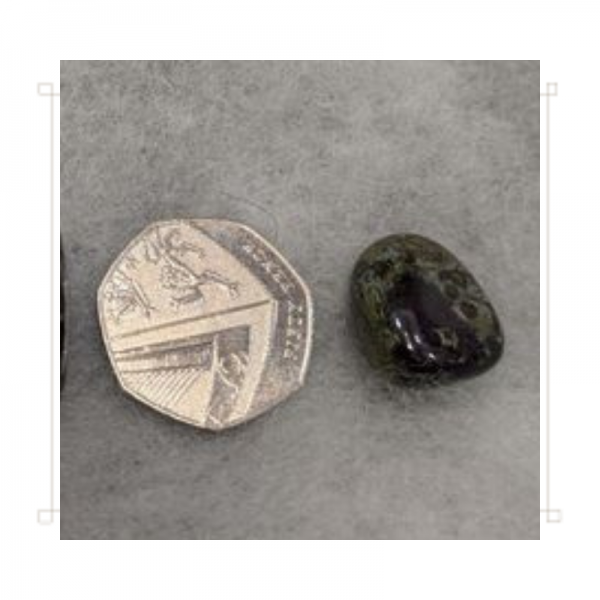 Small Tumble Polished Dragons Blood Jasper Gemstone