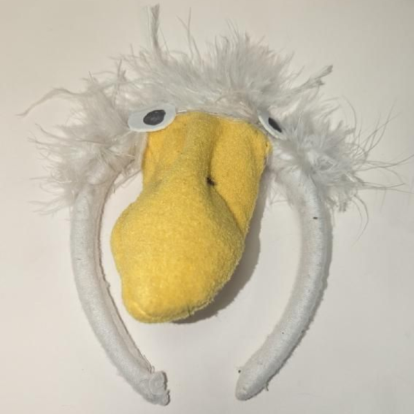 Fluffy Bird Headband