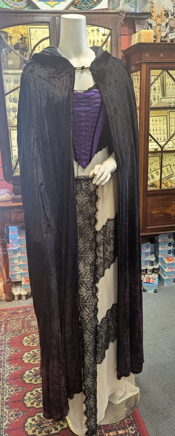 Black Velvet Ombre Cape Nomads